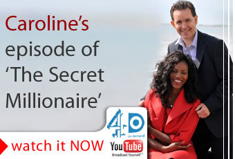 secret millionaire caroline marsh